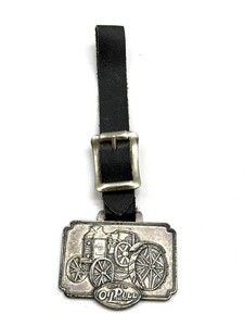 Rumely Oil Pull Tractor Watch Fob -