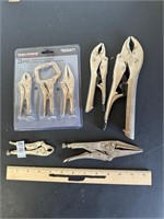 Assorted pliers