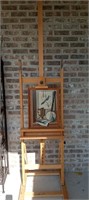 Winsor & Newton Wooden Adjustable Easel With Art