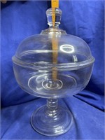 Glass Candy dish with Lid