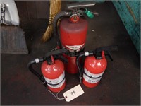Fire Extinguishers lot of 3