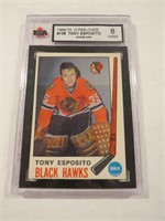 Tony Esposito 1969-70 O-Pee-Chee #138 Rookie 8 NMM