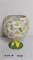 VINTAGE SCULPTURED DAISY POPPYTRAIL COOKIE JAR