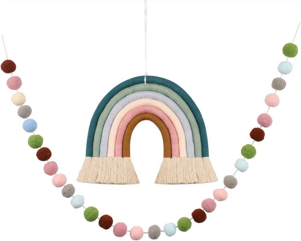 DrCor Boho Rainbow Wall Decor x3