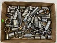 large of assorted sockets - some NAPA and and one