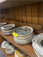 Large Lot of Assorted China & Collectible Plates