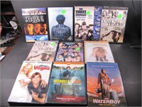Ten DVD's of Various Types - See Description