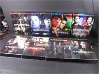 Eight Supernatural Complete Season Sets on CD