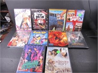 Nine DVD's of Various Types - See Description