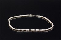Sterling Silver Freshwater Pearl Necklace RV$200