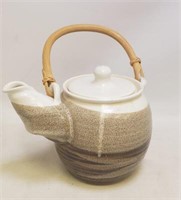 Signed Pottery Teapot