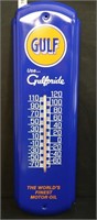 Retro Gulf adv thermometer