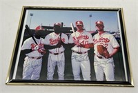Inkjet Photo of Reading Phillies Signed 4Xs - Jimm