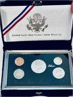 1992 US Mint SILVER Premier Proof Set