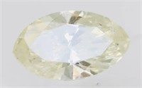 Certified 0.63 ct Marquise Diamond I/SI2