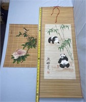 Vintage Bamboo Wall Hangings