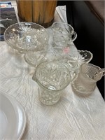 lot of Glass Items
