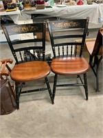 Pair of Hitchcock Chairs