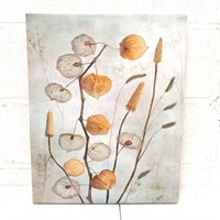 Canvas wall art lantern fruit 16x20x2 (B)