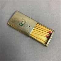 WWI Era Matchstick Holder/Vesta Case with Striker