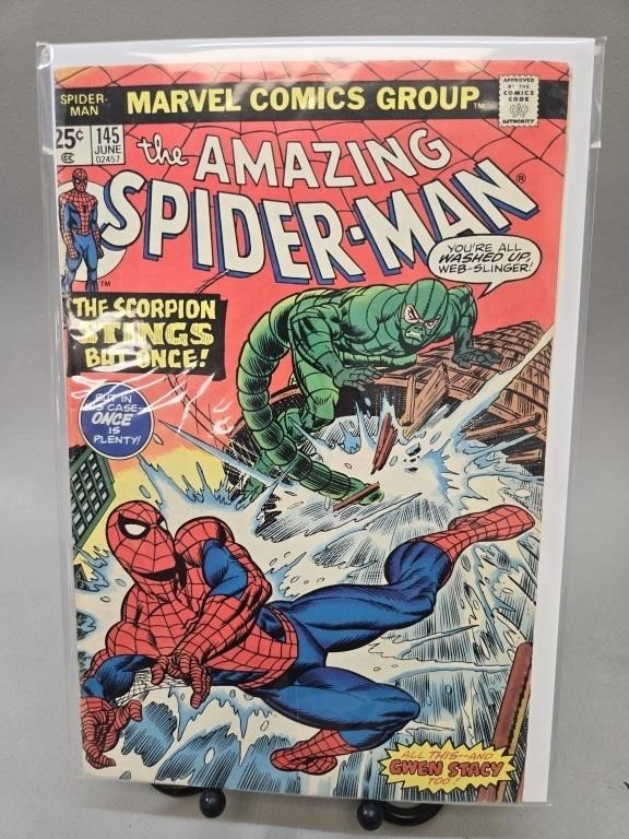 1975 Marvel The Amazing Spider-Man comic