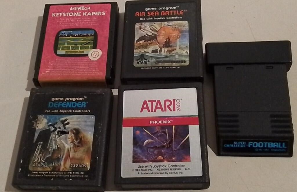 Five Atari Games