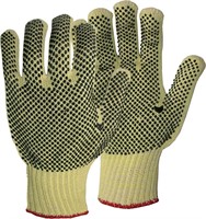 Large Kevlar Reversible Dotted Gloves 24 Pack