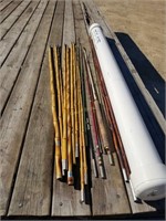 Cane Pole, Rod Parts & Case