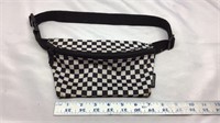 D4) CHECKERED FLAG FANNY PACK