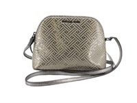 Michael Kors Silver Metallic Shoulder Bag