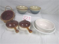 Crockware Dishes - Crock Ware Bowls