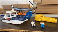 Lot of Fisher Price Vehicles and Figures