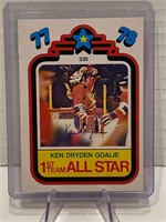 Ken Dryden All Star 78/79 Card NRMINT
