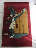 Bugs Bunny Banded Rug 49" x 29.5"