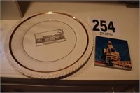 MTSU Plate And A Coaster (Rm 7)