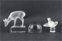3 Lalique Items