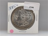 1885-O 90% Silver Morgan $1 Dollar