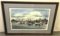 Ship Dock Signed & Numbered Print