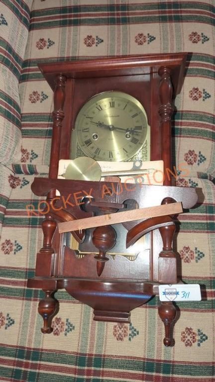 Vintage wentworth 31 day wall clock