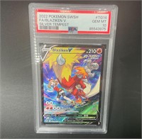 GRADED 2022 Blaziken V SWSH12 TG14 Silver Tempest