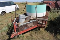 1995 Homemade 6 x 10 trailer w/watering tank