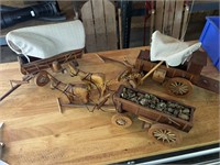 Wooden Wagon Toys & Mules