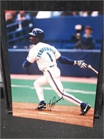 TONY FERNANDEZ AUTOGRAPHED JAYS PHOTO