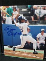 JESSIE BARFIELD AUTOGRAPHED JAYS PHOTO