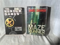 2 Softbacks “Hunger Games” “The Maze Runner”