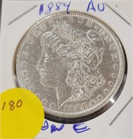 1884 MORGAN SILVER DOLLAR