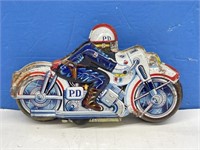 Tin P.D. Motorcycle ToyNo.51 Made in Japan
