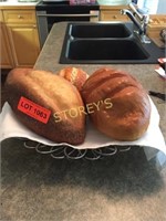 Faux Bread Basket Display
