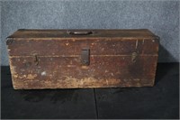 Nice Old Wooden Tool Box