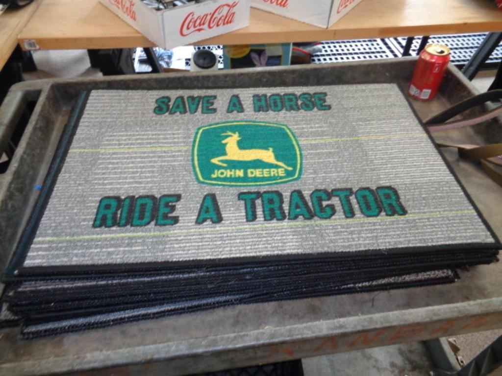 16" X27" DOOR MAT - JOHN DEERE